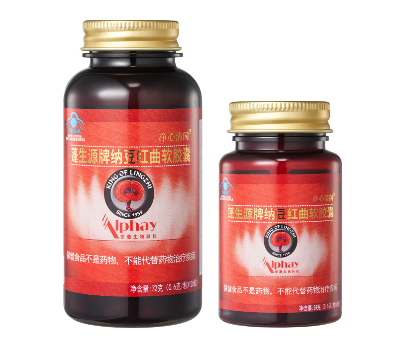 蓬生源牌納豆紅曲軟膠囊